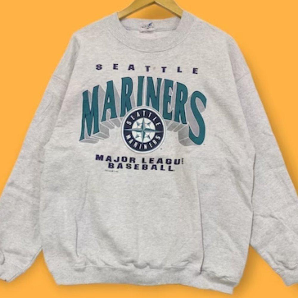 1995 Seattle Mariners Sweatshirt Seattle Mariners Crewneck